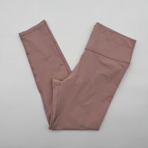 Fabletics Womens High Waisted Leggings Dusty Rose Pink Size Large